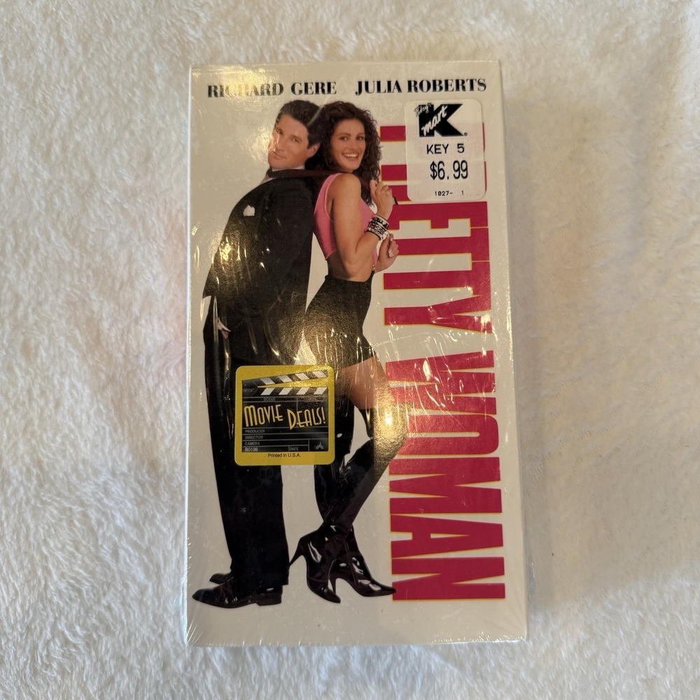 SEALED Pretty Woman VHS Tape Video‎ 90s Movie Julia Roberts Richard Gere NIB